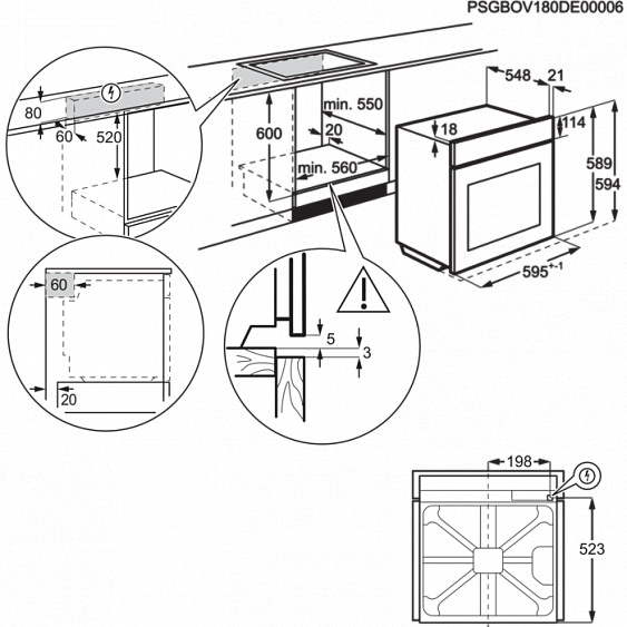 Духовой шкаф ELECTROLUX OKC8H31V купить с доставкой по Москве и Московской области в интернет-магазине ТехноВегас