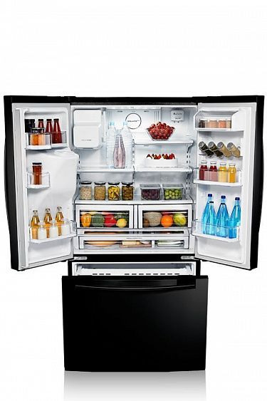 Холодильник Samsung RFG23UEBP черный купить с доставкой по Москве и Московской области в интернет-магазине ТехноВегас