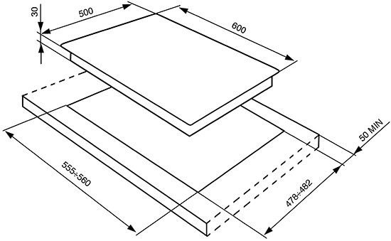 Поверхность SMEG ser60sgh3