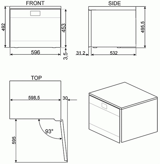 Встраиваемый винный шкаф SMEG CVF318XS купить с доставкой по Москве и Московской области в интернет-магазине ТехноВегас