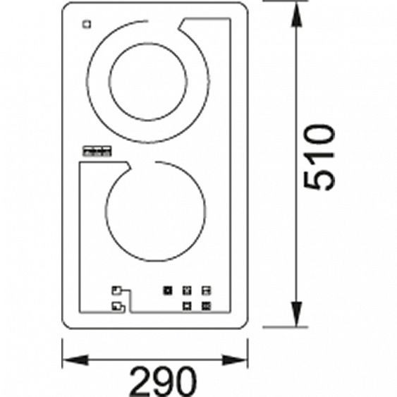 Варочная панель FRANKE 108.0153.380 FRANKE TX 302