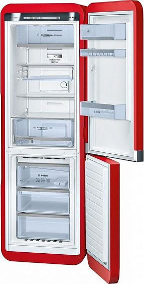 Холодильник Bosch KCN40AR30R красный купить с доставкой по Москве и Московской области в интернет-магазине ТехноВегас