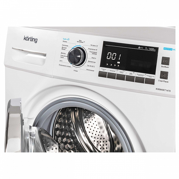СТИРАЛЬНАЯ МАШИНА KORTING KWM 49IT1470 купить с доставкой по Москве и Московской области в интернет-магазине ТехноВегас