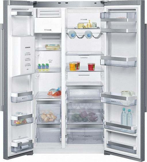 Холодильник SIEMENS KA62DS21 серебристый купить с доставкой по Москве и Московской области в интернет-магазине ТехноВегас
