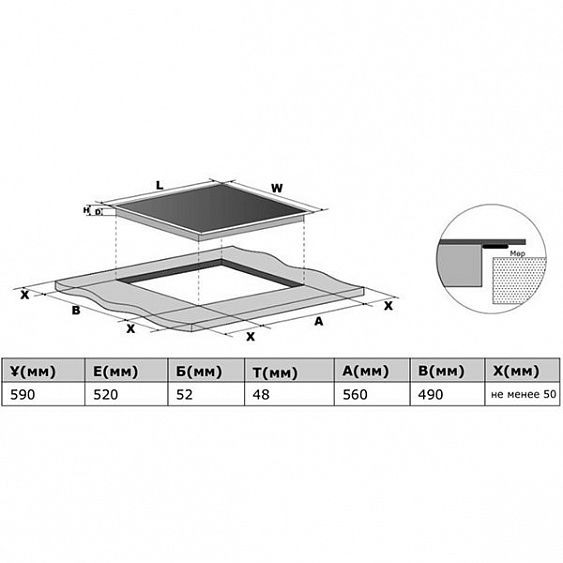 Варочная поверхность HAIER HHY-C64NFB купить с доставкой по Москве и Московской области в интернет-магазине ТехноВегас
