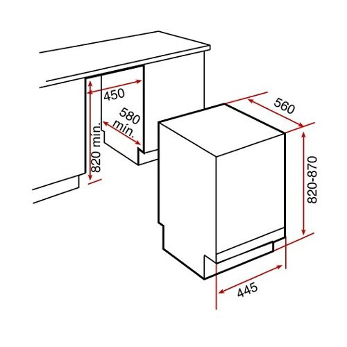 Посудомоечная машина TEKA DW7 41 FI купить с доставкой по Москве и Московской области в интернет-магазине ТехноВегас