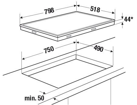 Стеклокерамическая панель KUPPERSBUSCH KE 8330.0 SR купить с доставкой по Москве и Московской области в интернет-магазине ТехноВегас