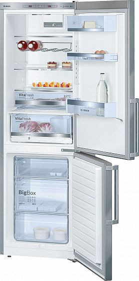 Холодильник Bosch KGE36AI32 нержавеющая сталь купить с доставкой по Москве и Московской области в интернет-магазине ТехноВегас