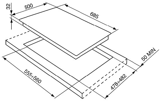 Поверхность SMEG spr876pgh