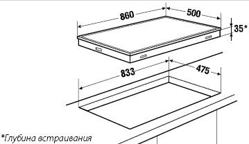 Поверхность KUPPERSBUSCH gms 9551.0 e
