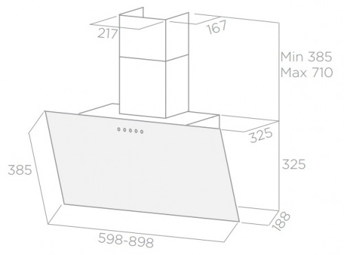 Вытяжка ELICA SHIRE BK/A/60 купить с доставкой по Москве и Московской области в интернет-магазине ТехноВегас