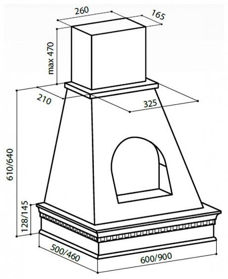 Вытяжка LEX ANCONA 900 WHITE купить с доставкой по Москве и Московской области в интернет-магазине ТехноВегас