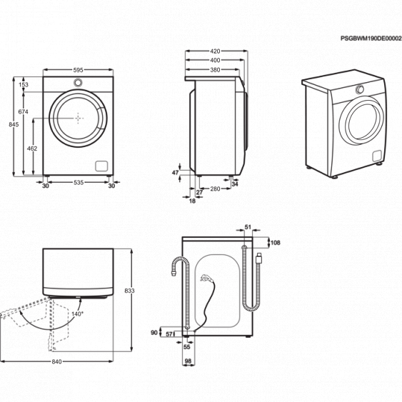 Стиральная машина Electrolux EW6S4R06BX купить с доставкой по Москве и Московской области в интернет-магазине ТехноВегас