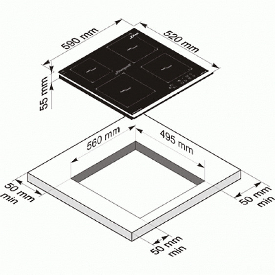 Поверхность KAISER kct 6512 f купить с доставкой по Москве и Московской области в интернет-магазине ТехноВегас