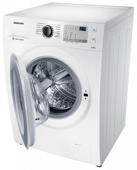 Стиральная машина с фронтальной загрузкой SAMSUNG WW60J4243NW купить с доставкой по Москве и Московской области в интернет-магазине ТехноВегас