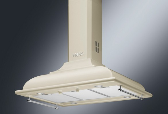 Островная вытяжка SMEG kci19poe