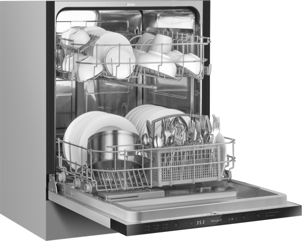 Посудомоечная машина WEISSGAUFF DW 6026 D Silver купить с доставкой по Москве и Московской области в интернет-магазине ТехноВегас