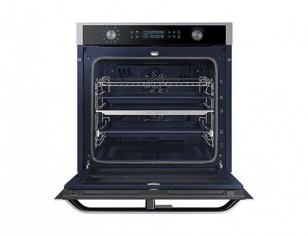 Духовой шкаф Samsung Dual Cook Flex NV75N7677RS нержавеющая сталь