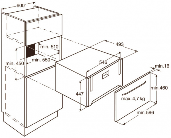 Посудомоечная машина AEG f 55200 vi0