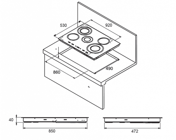 Поверхность KUPPERSBERG fa9rc gold купить с доставкой по Москве и Московской области в интернет-магазине ТехноВегас