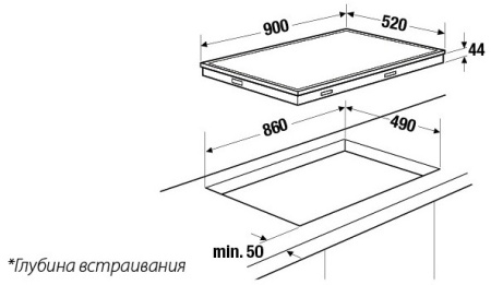 Поверхность KUPPERSBUSCH eke9753.1f купить с доставкой по Москве и Московской области в интернет-магазине ТехноВегас