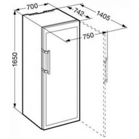 Винный шкаф LIEBHERR WKes 4552 купить с доставкой по Москве и Московской области в интернет-магазине ТехноВегас