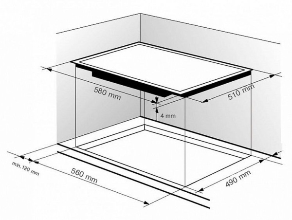 Поверхность ZIGMUND & SHTAIN cis 189.60 wx купить с доставкой по Москве и Московской области в интернет-магазине ТехноВегас