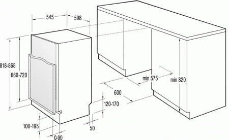 Посудомоечная машина GORENJE gv62224 купить с доставкой по Москве и Московской области в интернет-магазине ТехноВегас