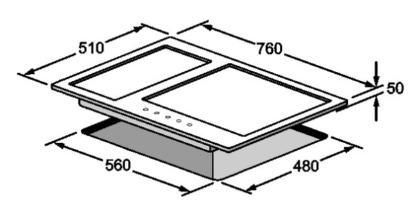 Поверхность KAISER kg 7979 turbo купить с доставкой по Москве и Московской области в интернет-магазине ТехноВегас
