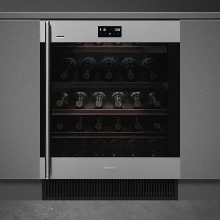 Встраиваемый винный шкаф SMEG CVI338RWX2 купить с доставкой по Москве и Московской области в интернет-магазине ТехноВегас