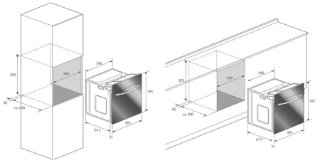 Духовой шкаф KAISER eg 6974 купить с доставкой по Москве и Московской области в интернет-магазине ТехноВегас