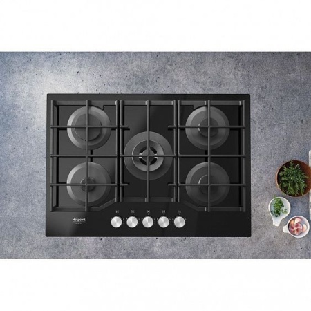 Варочная панель HOTPOINT-ARISTON HAGS 72F/BK купить с доставкой по Москве и Московской области в интернет-магазине ТехноВегас