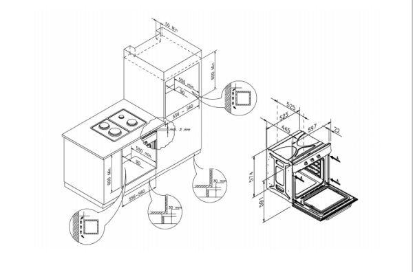 Духовой шкаф ZIGMUND & SHTAIN en 112.511 x купить с доставкой по Москве и Московской области в интернет-магазине ТехноВегас