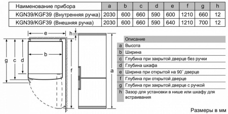 Холодильник Bosch KGN39XL35 серебристый купить с доставкой по Москве и Московской области в интернет-магазине ТехноВегас