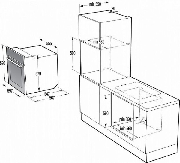 Духовой шкаф Gorenje BO 635E20 W-M купить с доставкой по Москве и Московской области в интернет-магазине ТехноВегас
