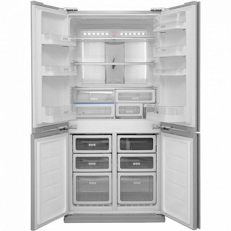Холодильник Sharp SJ-FS820VSL серебристый купить с доставкой по Москве и Московской области в интернет-магазине ТехноВегас