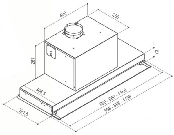 Вытяжка FABER 110.0456.294 FABER ILMA X A90