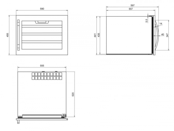 Винный шкаф IP INDUSTRIE jg 22 ax купить с доставкой по Москве и Московской области в интернет-магазине ТехноВегас