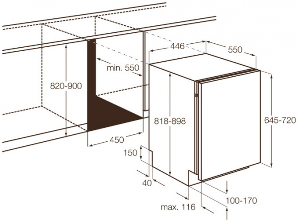 Посудомоечная машина AEG f 88400 vi0p