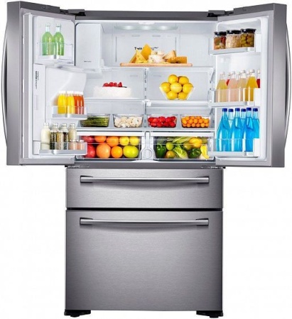 Холодильник Samsung RF24FSEDBSR нержавеющая сталь купить с доставкой по Москве и Московской области в интернет-магазине ТехноВегас