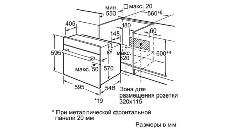 Духовой шкаф SIEMENS hb33gb250 купить с доставкой по Москве и Московской области в интернет-магазине ТехноВегас