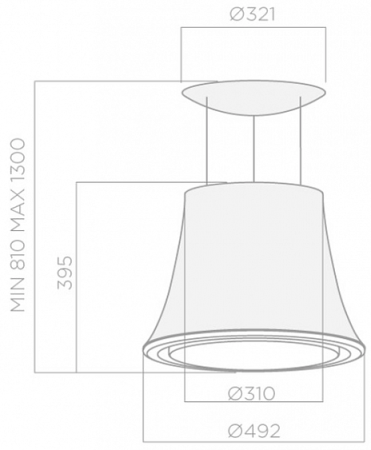 Вытяжка Elica AUDREY HEAVYMETAL/F/50 купить с доставкой по Москве и Московской области в интернет-магазине ТехноВегас