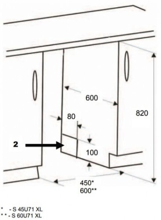 Посудомоечная машина KAISER s45u71 xl купить с доставкой по Москве и Московской области в интернет-магазине ТехноВегас