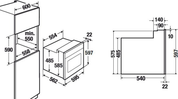 Духовой шкаф KUPPERSBUSCH eebp6260.0jx5 купить с доставкой по Москве и Московской области в интернет-магазине ТехноВегас