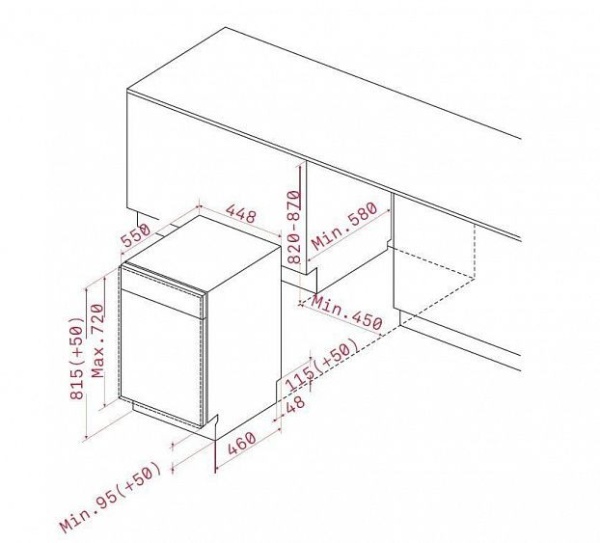 Посудомоечная машина TEKA DW8 40 FI inox купить с доставкой по Москве и Московской области в интернет-магазине ТехноВегас