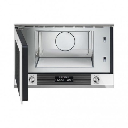 Встраиваемая микроволновая печь SMEG MP122B1 купить с доставкой по Москве и Московской области в интернет-магазине ТехноВегас