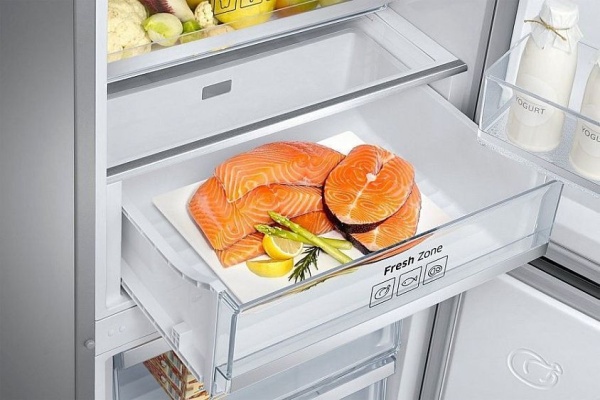 Холодильник Samsung RB38J7515SR нержавеющая сталь купить с доставкой по Москве и Московской области в интернет-магазине ТехноВегас