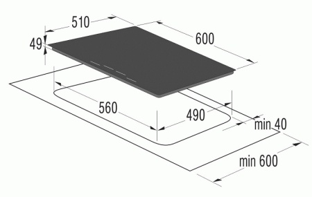 Поверхность GORENJE is 648 ac купить с доставкой по Москве и Московской области в интернет-магазине ТехноВегас