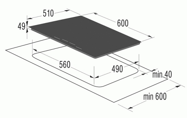 Поверхность GORENJE is 648 ac купить с доставкой по Москве и Московской области в интернет-магазине ТехноВегас