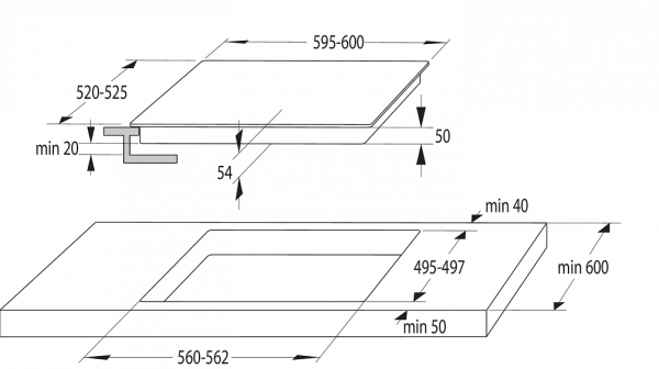 Встраиваемая индукционная варочная панель Gorenje IT645BCSC